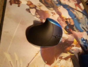 Woddlffy Black Ergonomic Wireless Optical Vertical Mouse 6 Keys USB Left Hand  - Picture 1 of 1