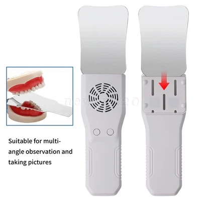 Espejo dental oclusal sin niebla LED sistema fotográfico intraoral espejo reflector ns Foto 1 de 4