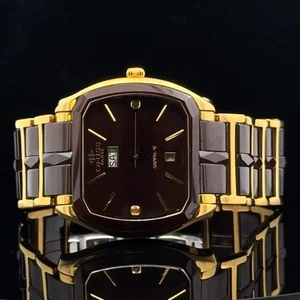 Oniss Paris Ceramic MOP Dial Watch Sapphire Crystal 7.5” - Picture 1 of 10