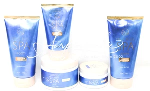 Bath & Body Works True Blue Spa Fußcreme Peeling Zucker Hand Körperpflege Set 5tlg - Bild 1 von 3