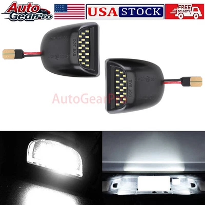 Lámpara de luz de etiqueta de matrícula LED para Chevy para Silverado 1500 2500 3500 1999+ Foto 1 de 4