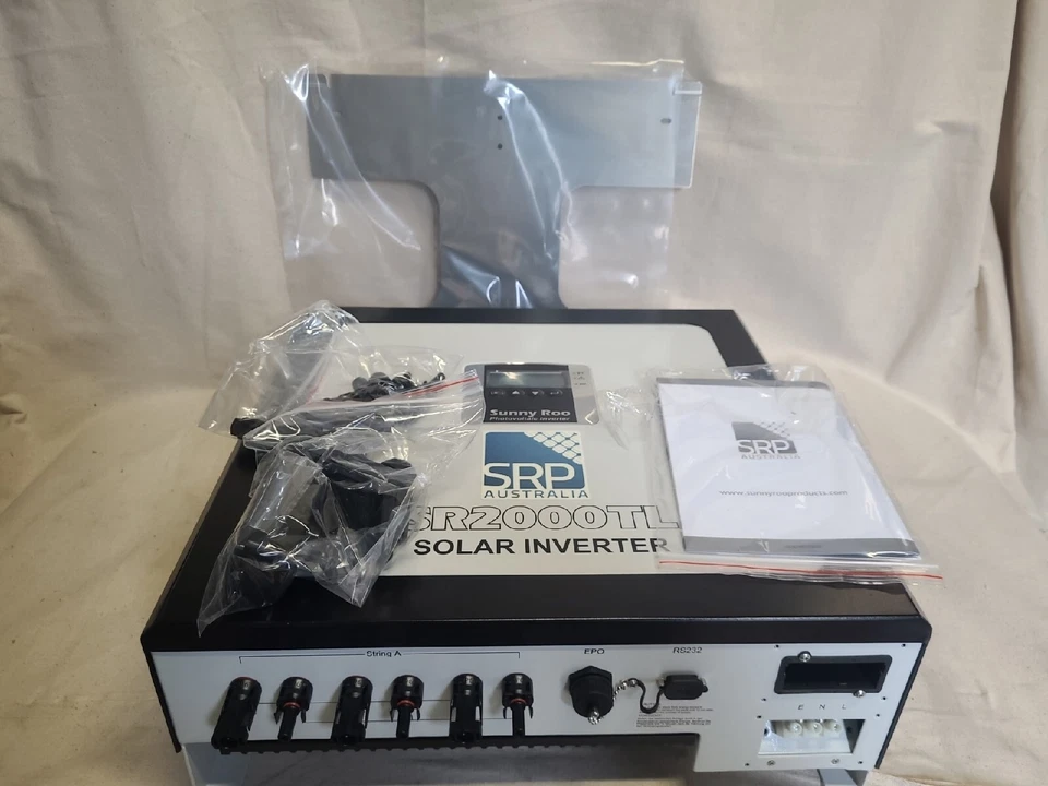 Sunny Roo SR2000TL  2KW Solar PV Inverter 2000 Watts Grid Tied NEW! 230v 50hz - Image 1 of 4