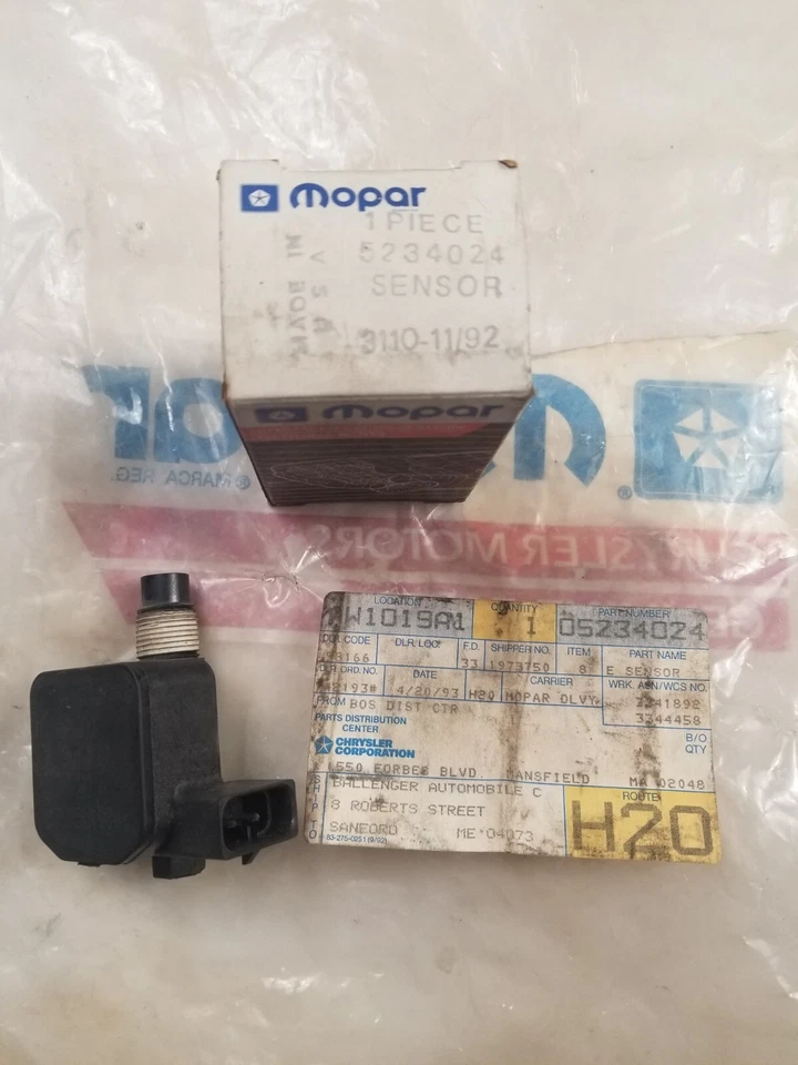 Sensor de mapa OEM Mopar 5234024 NOS 1990-97 Foto 1 de 4