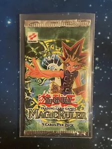 2002 YuGiOh Magic Ruler Unlimited English OG Print Sealed Leicht! Light! Booster - Bild 1 von 3