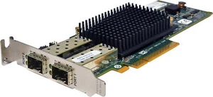 IBM Emulex LPE12002 00JY848 Dual-Port 8G SFP+ PCIe x8 FC HBA LP - Afbeelding 1 van 6