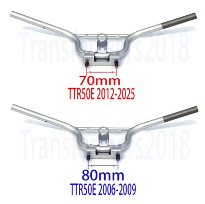 YAMAHA TTR50E TTR50 1P6 Genuine Handlebar Motorcycle Parts OEM 70MM - 80MM Foto 1 de 4