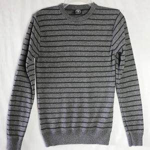 Street Rules Clothing Co Jungen Größe 18 Pullover grau mit Streifen Pulli - Bild 1 von 10