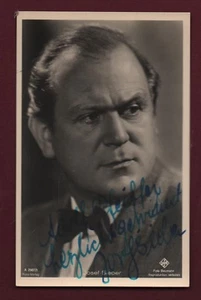 Old postcard actor - German cinema. JOSEF SIEBER signed card - Picture 1 of 1