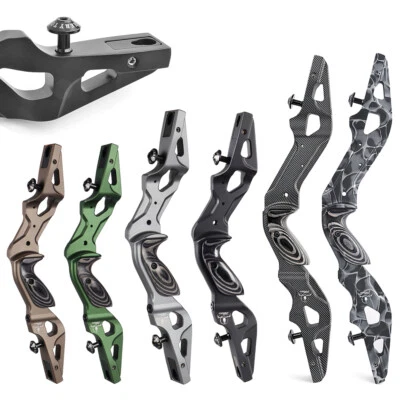 17" 19" 21" ILF Recurve Bow Riser American Hunting Handle Archery Shoot Slither - Image 1 of 4