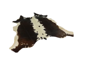 Neu Teppich Home Decor Natur Kuhfell Teppich 140 cm x 140 cm CHL10140140 - Bild 1 von 1