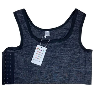XUJI Chest Binder FTM Elastic Band Transgender Adjustable Tank Top - Picture 1 of 5
