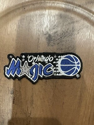 Vtg 1990"s Orlando Magic Patch Basketball NBA Iron On Embroidered