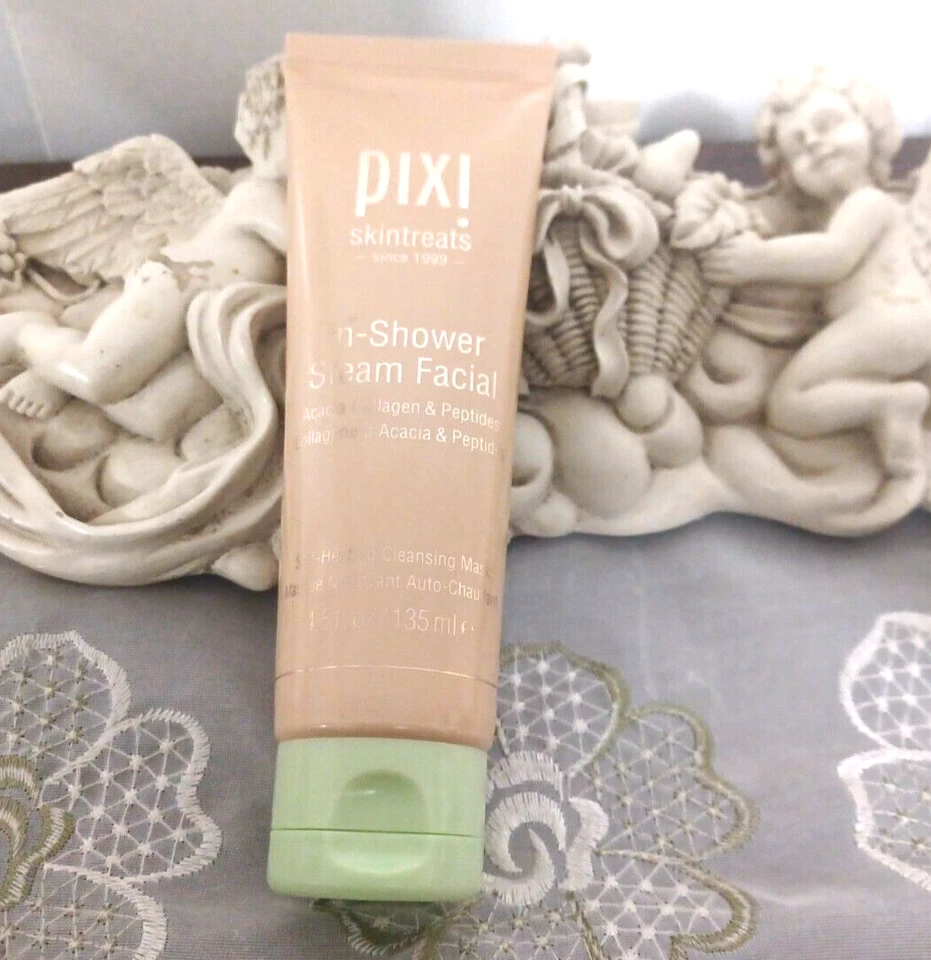 PIXI SKINTREATS EN DUCHA VAPOR FACIAL AUTOCALENTAMIENTO LIMPIEZA MASCARILLA-NUEVO 4,6 FL. OZ. Foto 1 de 1