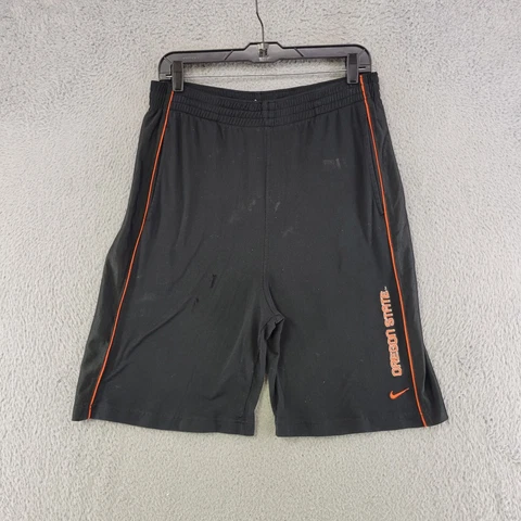 Oregon State Beavers Shorts Mens L Large Black Nike Basketball Athletic Cover