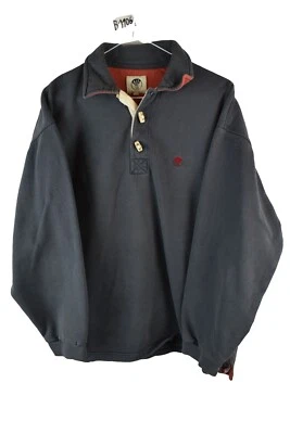 FAT FACE Blue High Neck Jumper size M Mens Pullover Casual Outdoors Outerwear - Image 1 of 4