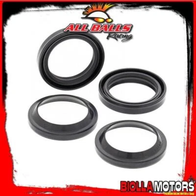 56-122 KIT PARAOLI E PARAPOLVERE FORCELLA Suzuki DR500 500cc 1983- ALL BALLS Foto 1 de 4
