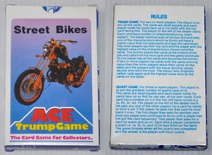 Philippines STREET BIKES ACE TRUMP PLAYING CARD GAME Complete - Picture 1 of 6