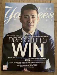 NY YANKEES STADIUM PROGRAM MASAHIRO TANAKA APRIL 2014 MLB BASEBALL JAPAN - Picture 1 of 1