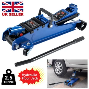 Trolley Jack 2.5 Ton Tonne Low Profile Hydraulic Floor Lifting Car Van Garage. - Picture 1 of 12