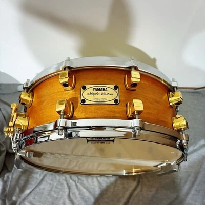 [Unused] Yamaha Maple Custom MSD0115 Snare Drum - Image 1 of 4