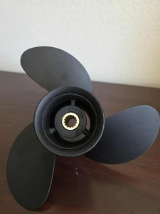 9.25 x 10 Aluminum Outboard Propeller for Mercury Tohatsu 9.9-20hp 14 Tooth,RH - Bild 1 von 5
