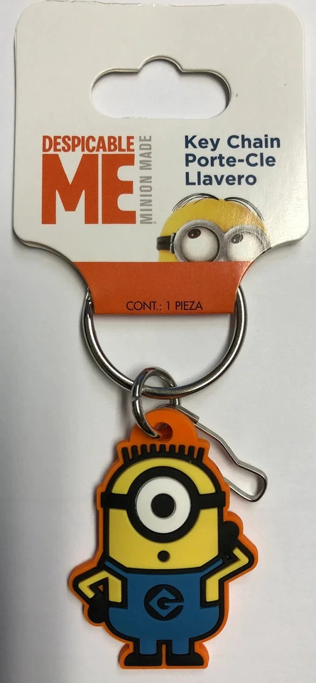 Llavero de goma Despicable Me Minion Foto 1 de 1