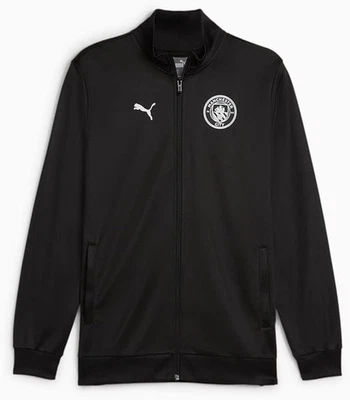 Chaqueta de fútbol Puma para hombre L negra Manchester City Football Club AÑO DEL DRAGÓN Foto 1 de 2