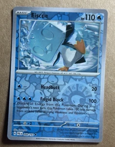 Pokemon Paldea Evolved Eiscue Reverse Holo 048/193 - Picture 1 of 1