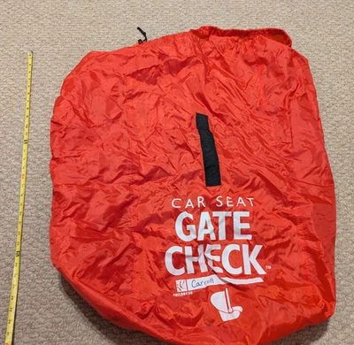 Bolsa de control de puerta para asientos de coche de bebé/niño pequeño - Bolsa de viaje para avión Foto 1 de 4