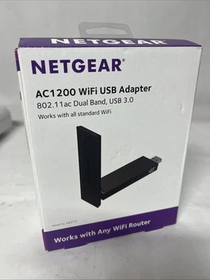 NETGEAR WiFi AC1200 USB 3.0 Adapter (A6210) | Dual Band Wireless Gigabit Speed  - Image 1 of 4