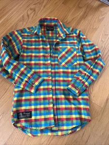 The Vermont Flannel Company Youth Multicolor Plaid Flannel Shirt Size Small - Picture 1 of 7