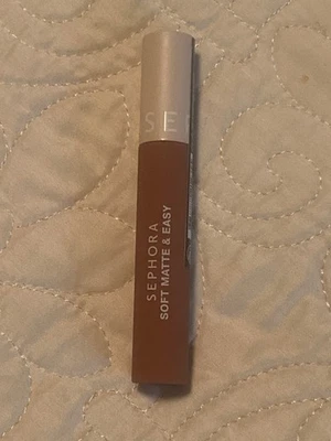 Sephora Soft Matte & Easy Liquid Lipstick In 01 Less Is More - Muted Pink Beige - Image 1 of 3
