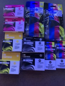 10 Ink Cartridges (Set) to replace Canon PGI-520 & CLI-521 Compatible for PIXMA - Picture 1 of 2