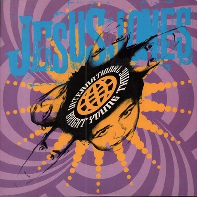 Jesus Jones International Bright Young Thing 7" vinyl UK Food 1990 silver - Bild 1 von 3