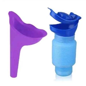 Travel Camping Pee Bottle Portable Urinal Female Emergency Kit Car Toilet Male - Picture 1 of 9