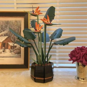 NEW* Bird of Paradise Botanical Collection 10289 Building Blocks Toy Bricks Set - Bild 1 von 4