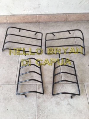 Griglie Fari Protezione Per Fiat Panda 4x4 E 4x2 Fino Al 2004 ! - Immagine 1 di 4