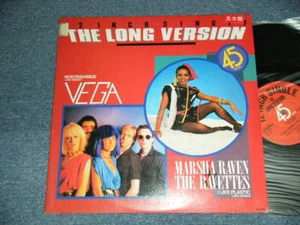 MARSHA RAVEN & THE PAVETTES / VEGA Japan 1983 PROMO 12" I LIKE PLASTIC - Imagen 1 de 5