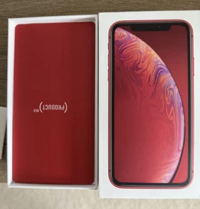 Apple iPhone XR Product Red 64GB (Empty Box Only) NO PHONE! - Photo 1 sur 4