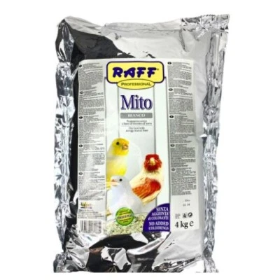 RAFF PROFESIONAL Raff Mito Bianco for Canaries mosaic, Canaries White Factor & exotic Birds 4Kg