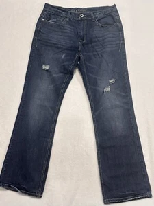 Axe & Crown Jeans Men’s 33x34 Boot Fit Blue Denim Jeans, 470GW5i940 - Picture 1 of 11