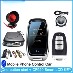 APP Control Automatic Start Stop Engine Keyless Entry Alarms System Central Lock - Picture 1 of 18