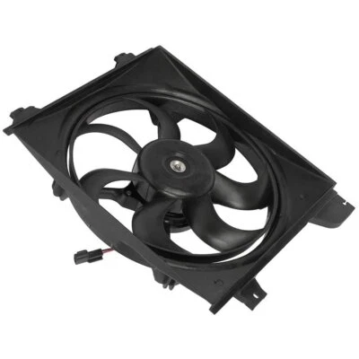 Conjunto de ventilador de refrigeración condensador aire acondicionado eléctrico lado derecho para Kia Rio5 2006-2011 Foto 1 de 3