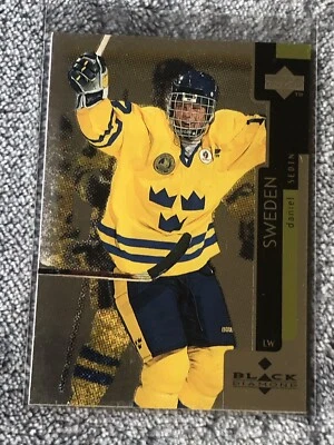 1997-98 Upper Deck Black Diamond Daniel Sedin #114 Rookie RC - Image 1 of 3