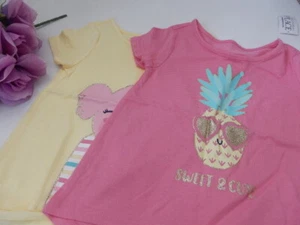 THE CHILDREN'S PLACE TODDLER GIRL GRAPHIC T-SHIRT TOP 2 PACK NWT 2T - Picture 1 of 5