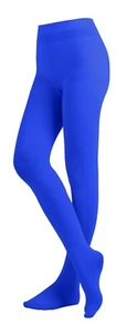 EMEM Apparel Girls' Solid Colored Ultra Soft Microfiber Opaque Footed Tights - Picture 1 of 176