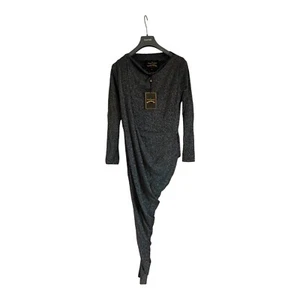 Vivienne Westwood Dress Anglomania Black Rainbow Glitter Size UK 8 XS - Picture 1 of 20