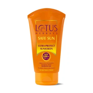 Lotus Herbals Safe Sun Ultra-Protect SUNSCREEN SPF 100+ PA+++ (50gm) - Picture 1 of 3