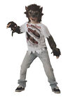 Werewolf Child Costume Boys Kids Monster Mask Shirt Wolf Beast Halloween