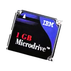Fujifilm IBM 1 Go CF+ Type II Compact Flash Microdrive Kit avec adaptateur carte PC - Photo 1/1
